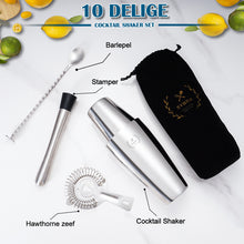 Afbeelding in Gallery-weergave laden, Boston cocktailshaker set