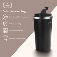 Afbeelding in Gallery-weergave laden, Thermosbeker / Koffiebeker 380ml