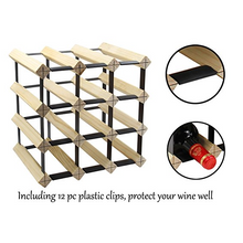 Afbeelding in Gallery-weergave laden, Wijnrek 12 flessen (35x25x35cm)