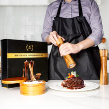 Afbeelding in Gallery-weergave laden, Houten Peper- & Zoutmolen set