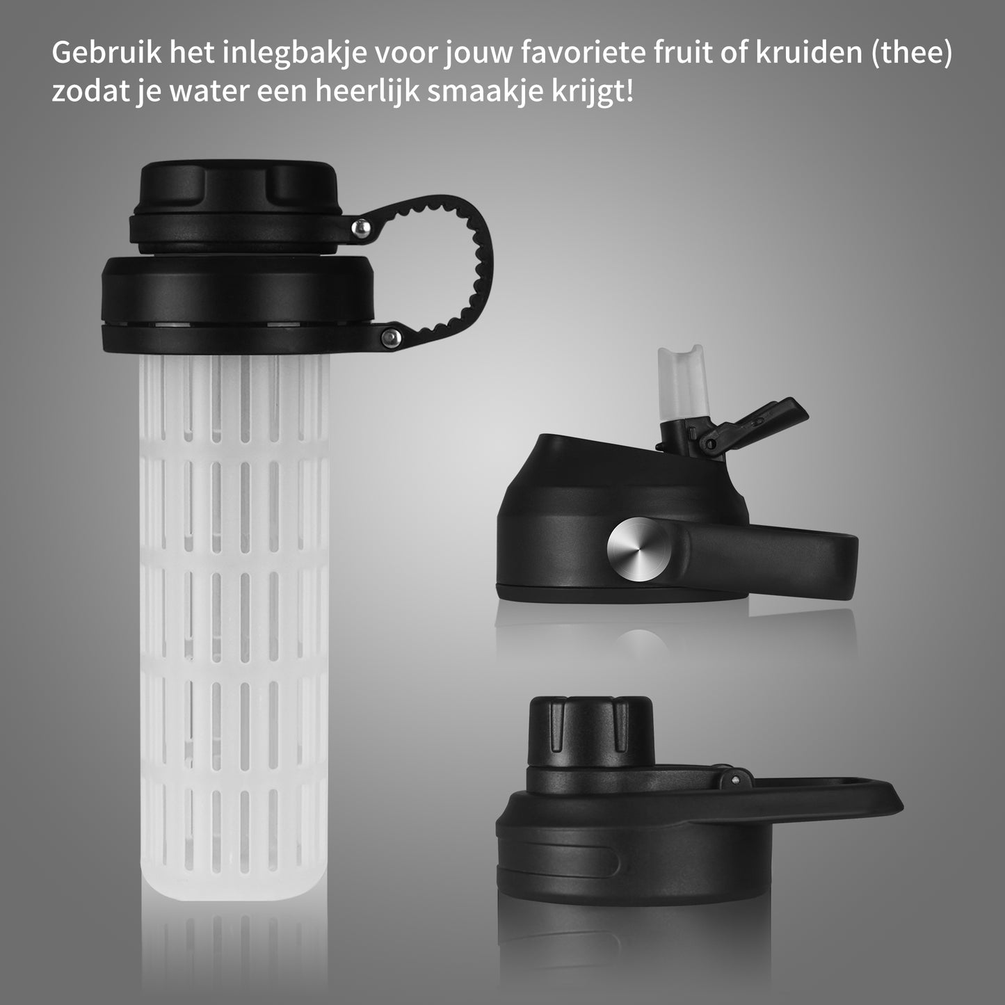 Waterfles 500ml / 1000ml