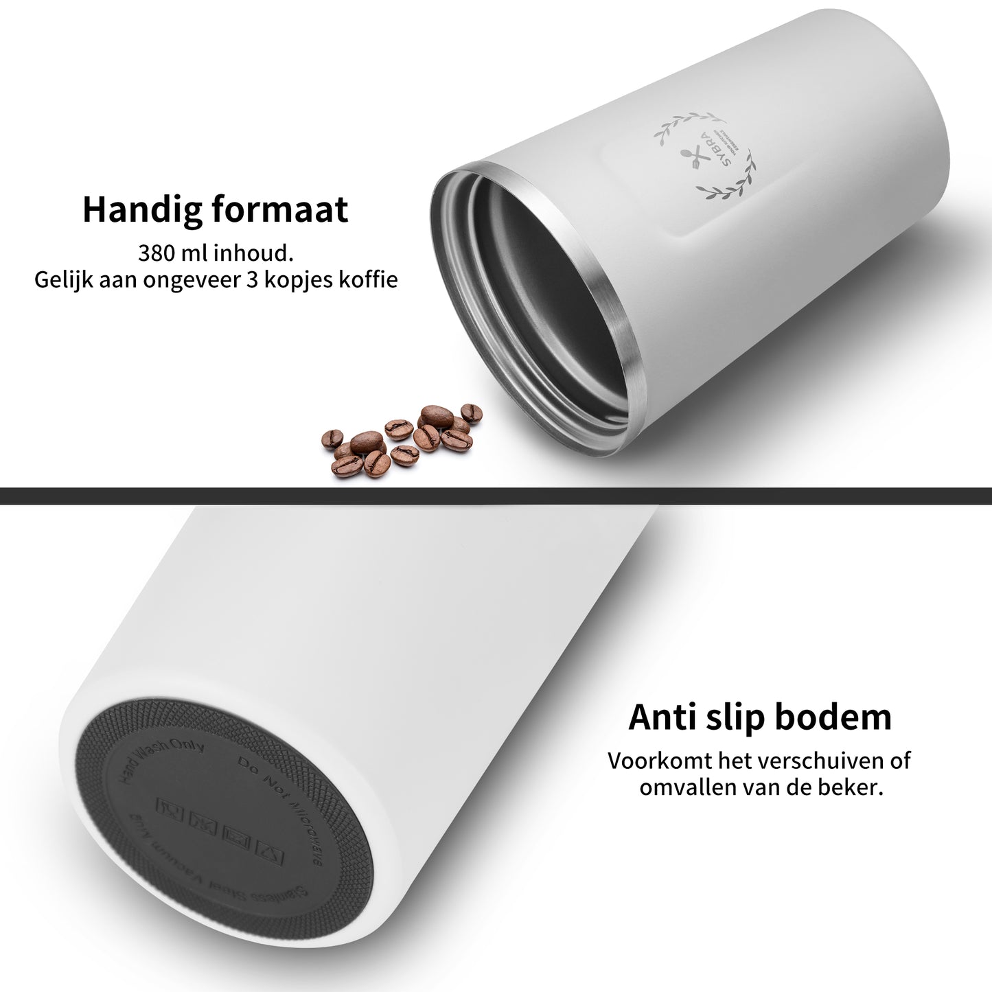 Thermosbeker / Koffiebeker 380ml