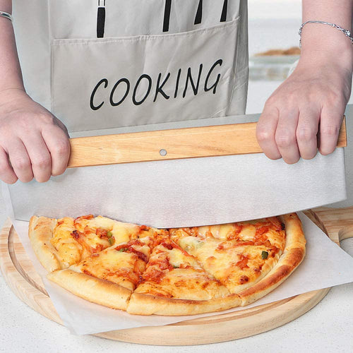 Pizzaschep en pizzasnijder