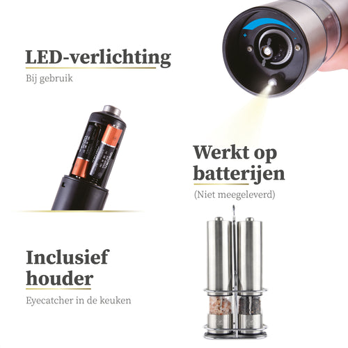 Peper- en zoutmolen set