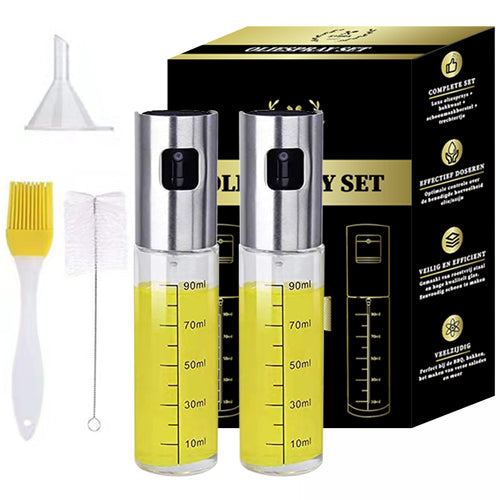 Olie-spray set voor keuken en BBQ
